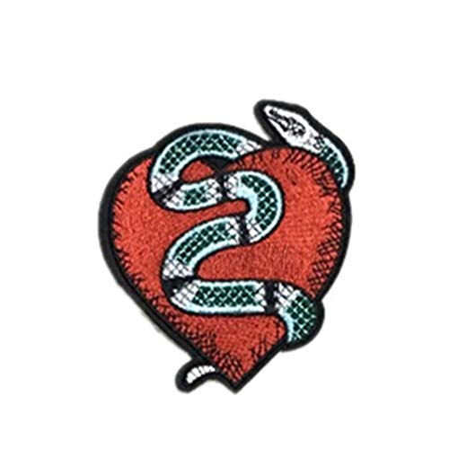 BüGelbilder Erwachsene AufnäHer Patches Spitzenkragen Abzeichen und Aufnäher aufbügeln Applikationen Für Kleidung Patches nähen snake von Rysmliuhan Shop