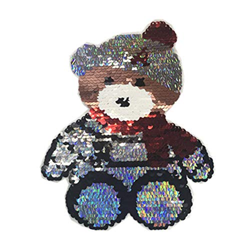 BüGelflicken Kinder Patches Stoffpatches Abzeichen und Aufnäher aufbügeln Rückenaufnäher für Jacken Patches nähen Applikationen Für Kleidung bear von Rysmliuhan Shop