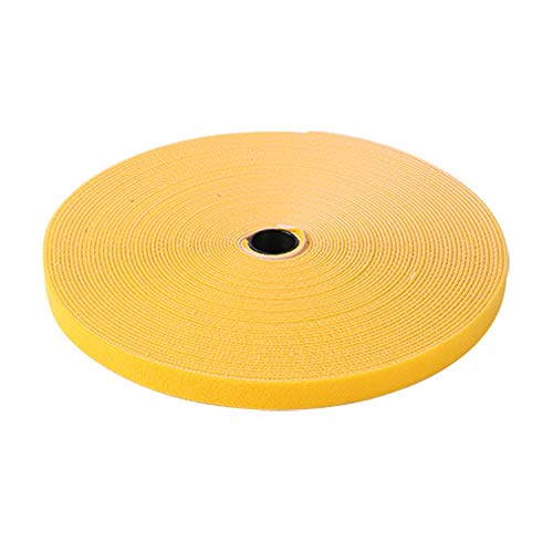 Klettband Selbstklebend Extra Stark Klettband Selbstklebend Selbst Klebe Haken und Schleife Klebrige Zurück Doppelseitige Stick Auf Klebrige Pads yellow,12.5mm von Rysmliuhan Shop