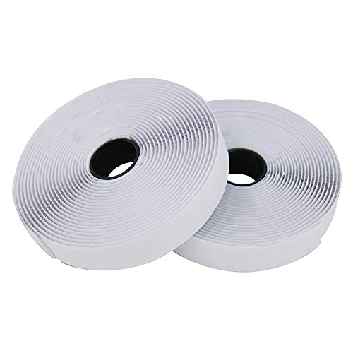 Klettband Selbstklebend Klettband Selbstklebend Extra Stark 25m/82ft Haken Und Schleife Band Klebrige Stick Auf Selbst Klebe Haken und Schleife white1m,20mm von Rysmliuhan Shop