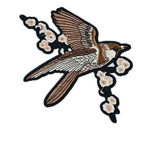 Patches Flicken Zum AufbüGeln Kinder Tuch Aufkleber Patch Applikationen Für Kleidung Patch Wandleuchte Eisenpflaster für Kleidung magpie1 von Rysmliuhan Shop