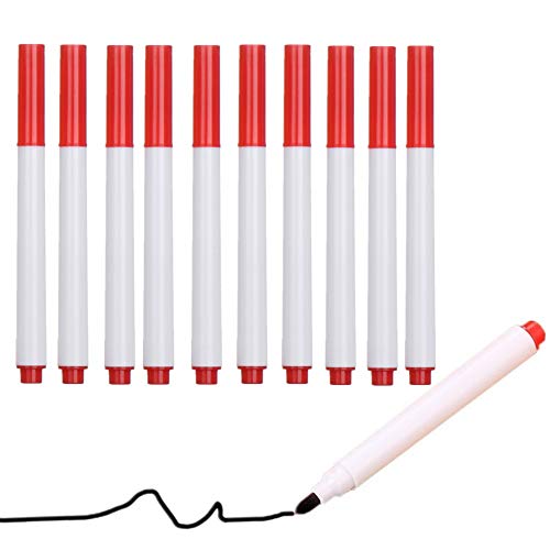 Rysmliuhan Shop Boardmarker Abwischbar Whiteboard Stifte Board Marker Whiteboard Marker Stifte Kinder Trocken Wischen Stift Trocken Wischen Marker red10pcs von Rysmliuhan Shop