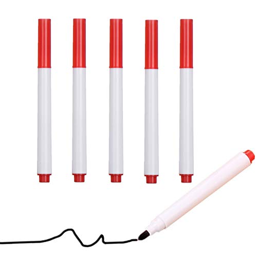 Rysmliuhan Shop Boardmarker Abwischbar Whiteboard Stifte Board Marker Whiteboard Marker Stifte Kinder Trocken Wischen Stift Trocken Wischen Marker red5pcs von Rysmliuhan Shop