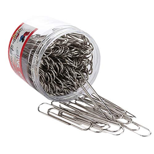 Rysmliuhan Shop Büroklammern Groß Büroklammern Bunt Büro Clips Paperclip Büro Papier Clips Büroklammern Büro Clips Große Papier Clips Farbige Papier Clips 100PCS von Rysmliuhan Shop