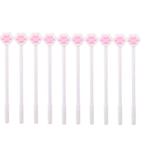 Rysmliuhan Shop Gel Kugelschreiber Gelschreiber Gel Kugelschreiber Set Für Schule Büro Liefert Geschenke Stifte Schwarz Tinte Stifte Für Schule Schreiben Stifte white,10pcs von Rysmliuhan Shop