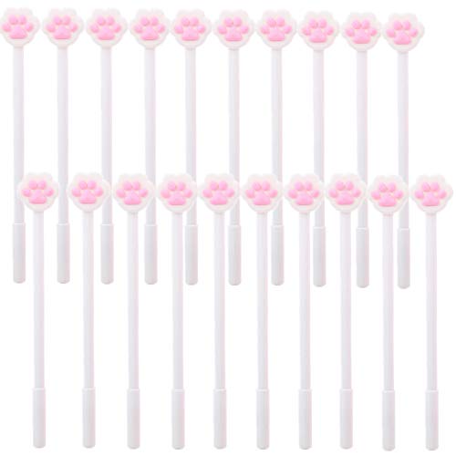 Rysmliuhan Shop Gel Kugelschreiber Gelschreiber Gel Kugelschreiber Set Für Schule Büro Liefert Geschenke Stifte Schwarz Tinte Stifte Für Schule Schreiben Stifte white,20pcs von Rysmliuhan Shop