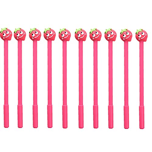 Rysmliuhan Shop Gel Kugelschreiber Gelstifte Schreiben Stifte Neuheit Stifte Für Erwachsene Neuheit Stifte Für Frauen Stift Für Frauen Stifte Schwarz Tinte pink10pcs von Rysmliuhan Shop