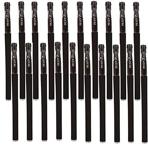 Rysmliuhan Shop Gelstifte Gel Kugelschreiber Neuheit Stifte Für Erwachsene Neuheit Stifte Für Frauen Für Schule Büro Liefert Geschenke Stift Für Frauen Gel Stift black20pcs von Rysmliuhan Shop