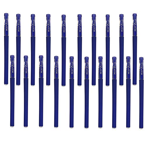 Rysmliuhan Shop Gelstifte Gel Kugelschreiber Neuheit Stifte Für Erwachsene Neuheit Stifte Für Frauen Für Schule Büro Liefert Geschenke Stift Für Frauen Gel Stift blue20pcs von Rysmliuhan Shop