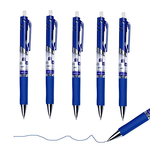 Rysmliuhan Shop Pen Druckkugelschreiber Tinte Stifte Schwarz Stift Schreiben Stifte Stifte Für Schule Schwarz Kugelschreiber Kugelschreiber Kugelschreiber Schwarz blue5pcs von Rysmliuhan Shop