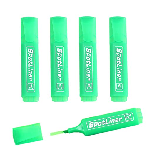 Rysmliuhan Shop Textmarker Pastell Marker Stifte Textmarker Stifte Für Erwachsene Pack Textmarker Farbige Stifte Textmarker Marker Stifte Textmarker Colouring Stifte green5pcs von Rysmliuhan Shop