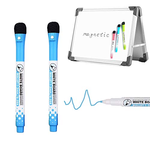 Rysmliuhan Shop Whiteboard Marker Boardmarker Abwischbar Whiteboard Stifte Für Kinder Whiteboard Marker Stifte Kinder Weiß Board Marker Trocken Wischen Marker Stifte blue2pcs von Rysmliuhan Shop