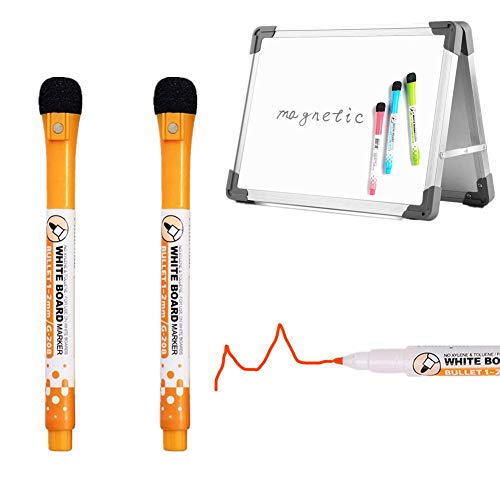 Rysmliuhan Shop Whiteboard Marker Boardmarker Abwischbar Whiteboard Stifte Für Kinder Whiteboard Marker Stifte Kinder Weiß Board Marker Trocken Wischen Marker Stifte orange2pcs von Rysmliuhan Shop