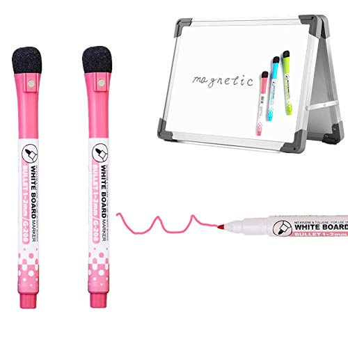 Rysmliuhan Shop Whiteboard Marker Boardmarker Abwischbar Whiteboard Stifte Für Kinder Whiteboard Marker Stifte Kinder Weiß Board Marker Trocken Wischen Marker Stifte pink2pcs von Rysmliuhan Shop