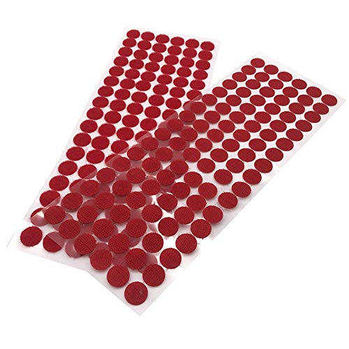 klettband selbstklebend weiß Klettband Selbstklebend Doppelseitige Klebrige Klebeband Punkte Selbst Klebstoff Stick Auf Klebrige Zurück 500pairsred,10mm von Rysmliuhan Shop