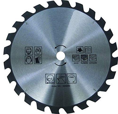 Kreissägeblatt | Ø 100-400 | Größe wählbar | 24-40 Zähne | aus Hartmetall | für Holz & Kunststoff | für Handkreissäge & Tischkreissäge(Ø 140 mm - 30 Zähne) von S&S-Shop