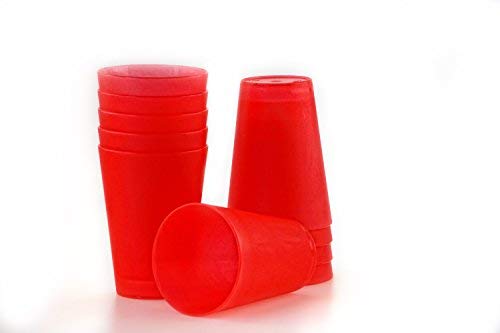 S&S-Shop 1 Trinkbecher 0,4 l Partybecher/Becher/Mehrwegtrinkbecher (rot) von S&S-Shop