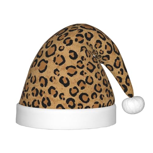 Haarreif mit wildem Leopardenmuster, Unisex, Weihnachtsmann-Kleidung, Weihnachtszubehör, Urlaubszeit von SAAKE