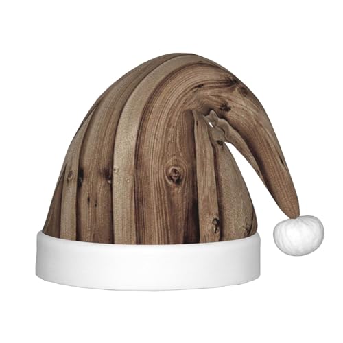 Weihnachts-Stirnband mit Holzmaserung, Unisex, Weihnachtsmann-Kleidung, Weihnachtszubehör, Urlaubszeit von SAAKE