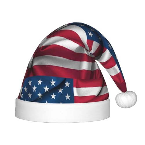 Weihnachts-Stirnband mit amerikanischer Flagge, Unisex, Weihnachtsmann-Kleidung, Weihnachtszubehör, Urlaubszeit von SAAKE