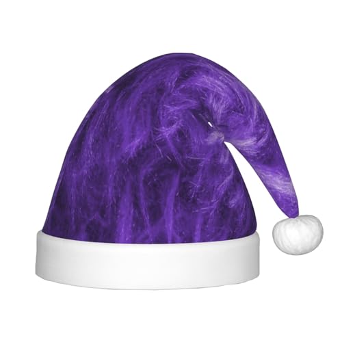 Weihnachts-Stirnband mit violettem Aufdruck, Unisex, Weihnachtsmann-Kleidung, Weihnachtszubehör, Urlaubszeit von SAAKE