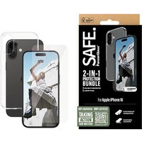 SAFE. by PanzerGlass™ 2-in-1 Schutz-Set für Apple iPhone 16 von SAFE. by PanzerGlass™