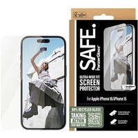 SAFE. by PanzerGlass™ Display-Schutzglas für Apple iPhone 15, iPhone 16 von SAFE. by PanzerGlass™