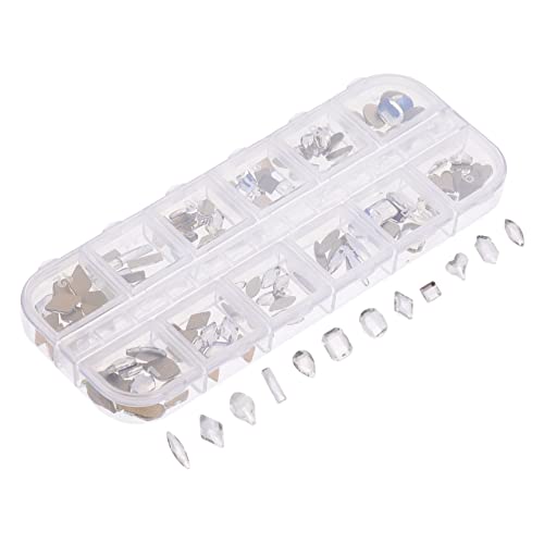 SAFIGLE 1 Schachtel Diy Nagel Bohrer Juwelen Für Nägel Nagelanhänger Selber Machen Strasssteine für Nägel Nagel Diamanten Verzierung Mit Strasssteinen Nagel Strass Dekoration Metall Weiß SAFIGLE 1 Schachtel Diy Nagel Bohrer Juwelen Für Nägel Nagelanhänger Selber Machen Strasssteine für Nägel Nagel Diamanten Verzierung Mit Strasssteinen Nagel Strass Dekoration Metall Weiß von SAFIGLE