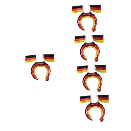 SAFIGLE 100 Stk Wm-stirnband Sport-stirnband Neuartige Stirnbänder Aufblasbare Stirnbänder Stirnband Für Fans Aufblasbare Partystirnbänder Fußballparty-stirnbänder Kopftuch Aluminiumfolie von SAFIGLE