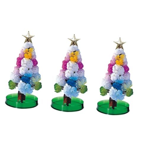 SAFIGLE 3 Stk Desktop-Dekompressionsspielzeug Krippenschmuck für Kinder Krippenspielzeug für Kinder bücherregal dekoration weihnachts party Spielzeuge Weihnachtsbaum wachsendes Spielzeug von SAFIGLE