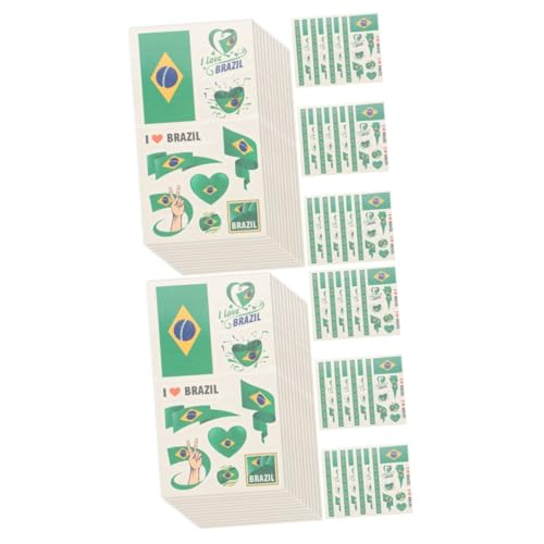 SAFIGLE 48 STK Flaggenaufkleber Aufkleber für Fußballfans Fußball-Gesichtsaufkleber flaggen Sticker flaggen Aufkleber passende Gesichtsaufkleber jubelnde Gesichtsaufkleber Papier von SAFIGLE