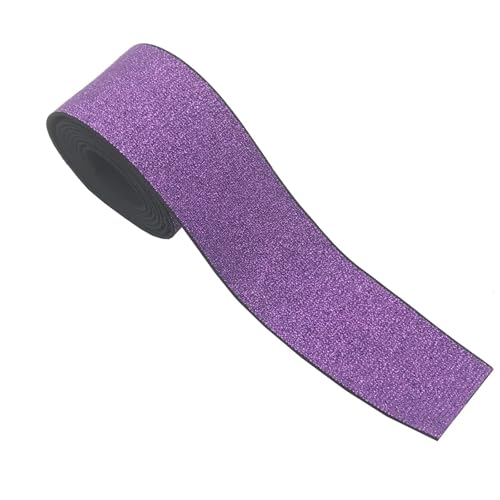 2/5 Meter/Set 40 mm Glitzer-Gummiband für Kleidung Taille elastisches Gurtband DIY Bekleidungsband Taschen Riemen Nähzubehör 6 Farben zur Auswahl (farbig, 2 m, 40 mm) von SAGGION