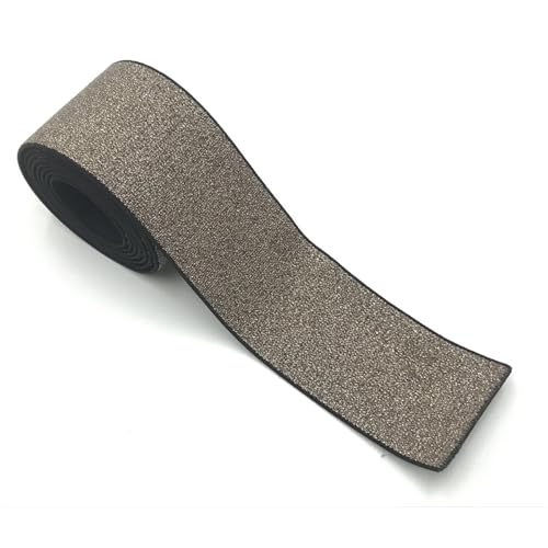 2/5 Meter/Set 40 mm Glitzer-Gummiband für Kleidung Taille elastisches Gurtband DIY Bekleidungsband Taschen Riemen Nähzubehör 6 Farben zur Auswahl (farbig, 5 m, 40 mm) von SAGGION
