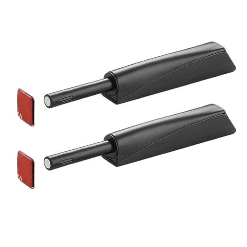 SAISAIXU Push to Open Türöffner 8 Stück Magnetverschluss for Aufdrücken for Küchenmöbel, Schranktürverschluss, herausspringender Magnet, Schranktürriegel(Black) von SAISAIXU