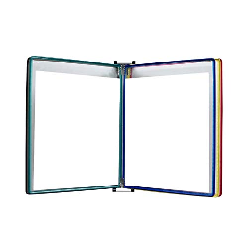 SAJMAKUWLA Wall Mounted Document Holder,Wall Mounted File HOL Wandmontierter Aktenhalter, Flipchart-Ständer A4, wandmontierter Display-Aktenhalter von SAJMAKUWLA