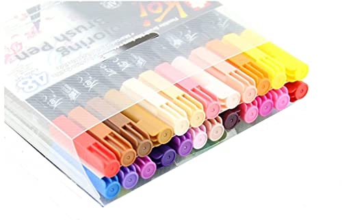 SAKURA Manga-Set – Manga Koi Coloring Brush Stifte, 24 Portraittöne, Pinselstift von SAKURA