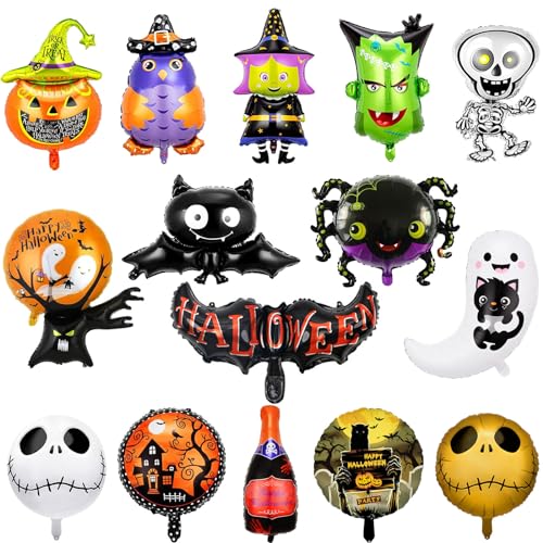 15pcs Halloween Deko Luftballons von SAMSYOKI