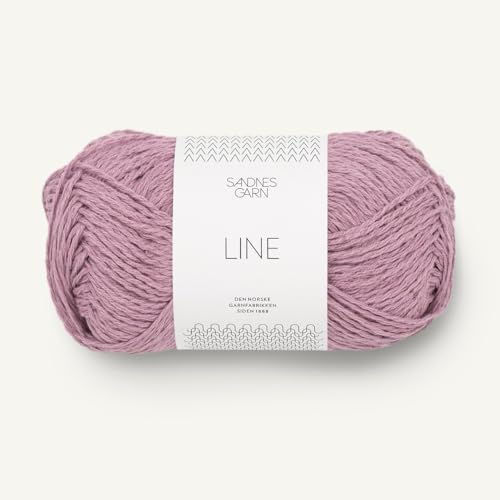 SANDNES GARN Line - Farbe: Rosa Lavendel (4632) - 50 g/ca. 110 m Wolle von Sandnes Garn