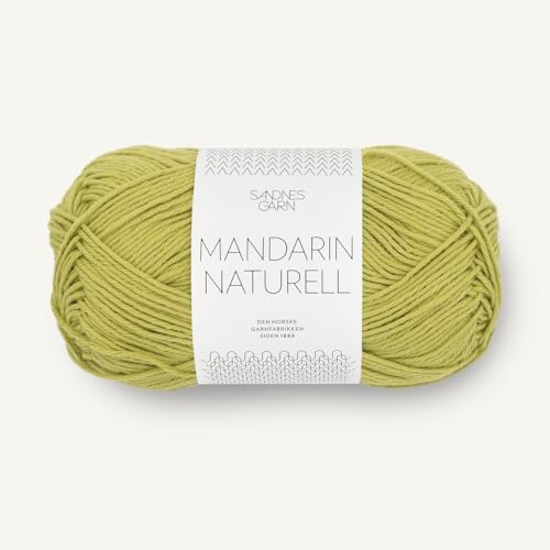 SANDNES GARN Mandarin Naturell - Farbe: Sunny Lime (9825) - 50 g/ca. 130 m Wolle von Sandnes Garn