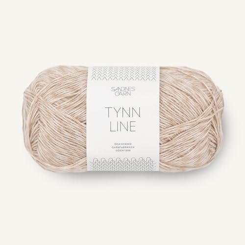 SANDNES GARN Tynn Line - Farbe: Beige (3021) - 50 g/ca. 220 m Wolle von Sandnes Garn