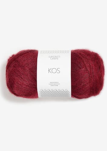 Sandnes Garn Kos col.4236 dyp red 150 m 50 g von Sandnes Garn