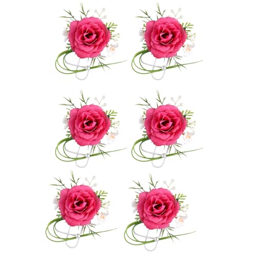 SANRLO Bankett Corsage Boutonniere Für Hochzeitsfeiern Und Feiern Exquisite Hochzeits Boutonnieres Künstliche von SANRLO