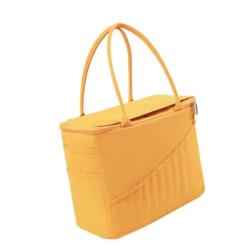 SANRLO Häkeltasche, Strick-Organizer-Tasche für Häkelmuster, Garn, Haken, Nadel, Garn, Tasche, Handwerksprojekt, Tasche, Strickprojekt-Tasche von SANRLO