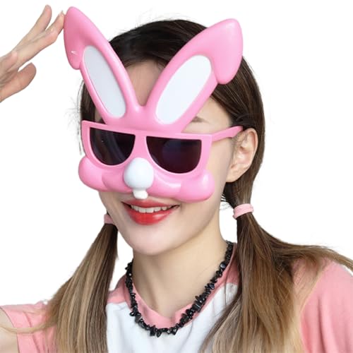 SANRLO Kostüm Brille Ostern Brille Rahmen Ostern Party Foto Requisiten Pretend Eyewear Fun Party Eyewear Cosplay von SANRLO