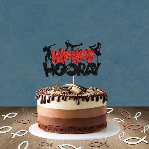 SANYUANHE 19 Stücke Tortendeko Street Dance Kuchen,Hip Hop Cupcake Topper,Rock Musik Thema Geburtstagskuchen Dekorationen,Happy Birthday Party Supplie SANYUANHE 19 Stücke Tortendeko Street Dance Kuchen,Hip Hop Cupcake Topper,Rock Musik Thema Geburtstagskuchen Dekorationen,Happy Birthday Party Supplie von SANYUANHE