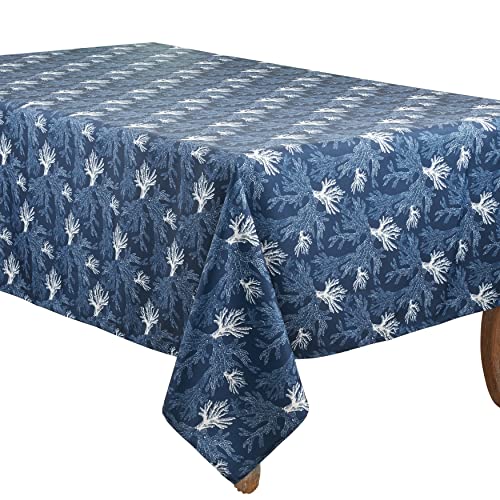 SARO LIFESTYLE Teri Farrell-Gittins Collection Mitteldecke, 165 x 228 cm, Marineblau von SARO LIFESTYLE