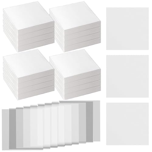 SAROAD 2000 Stück Zellulose-Wiegepapier, Laborprobe, Wiegepapier, Stickstoff, 10,2 x 10,2 cm, einfache Installation von SAROAD