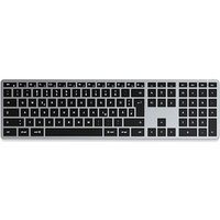 SATECHI SLIM X3 Tastatur kabellos grau, silber von SATECHI