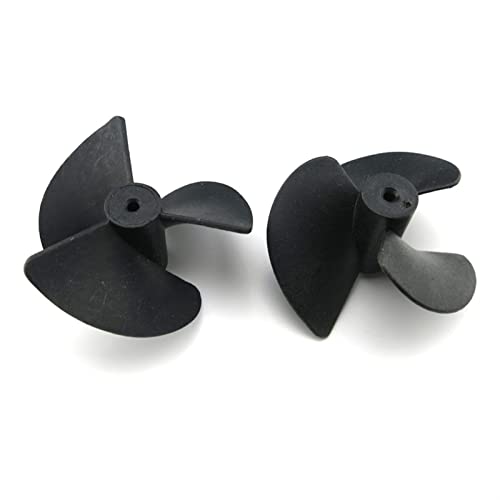 SAWILI 20 stücke RC Modell Boote 40mm Propeller Loch Durchmesser 2mm Nylon Paddel 3-Klinge Requisiten, for Kinder Jungen DIY Spielzeug Wissenschaftliche Experiment Teil RC-Bootspropeller von SAWILI