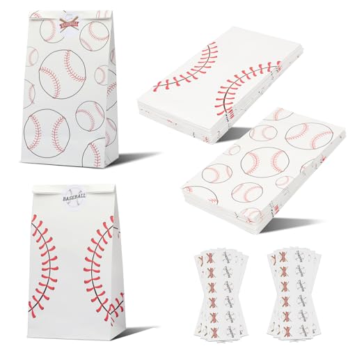 SAYAYA Baseball Goodie Geschenktüten (100 g, 24 Stück) von SAYAYA